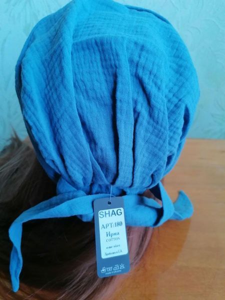 Літня бандана-чатма з муслін Ірма 1028 принт в асортименті 1028 фото